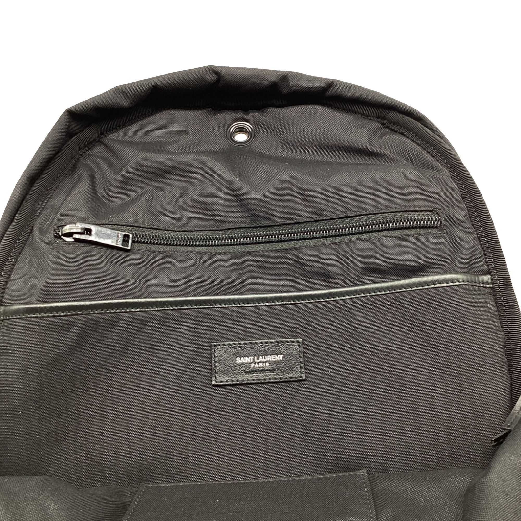 Yves Saint Laurent Saint Laurent Sequins City Backpack in Black Sequins Size ONE SIZE - 8 Thumbnail