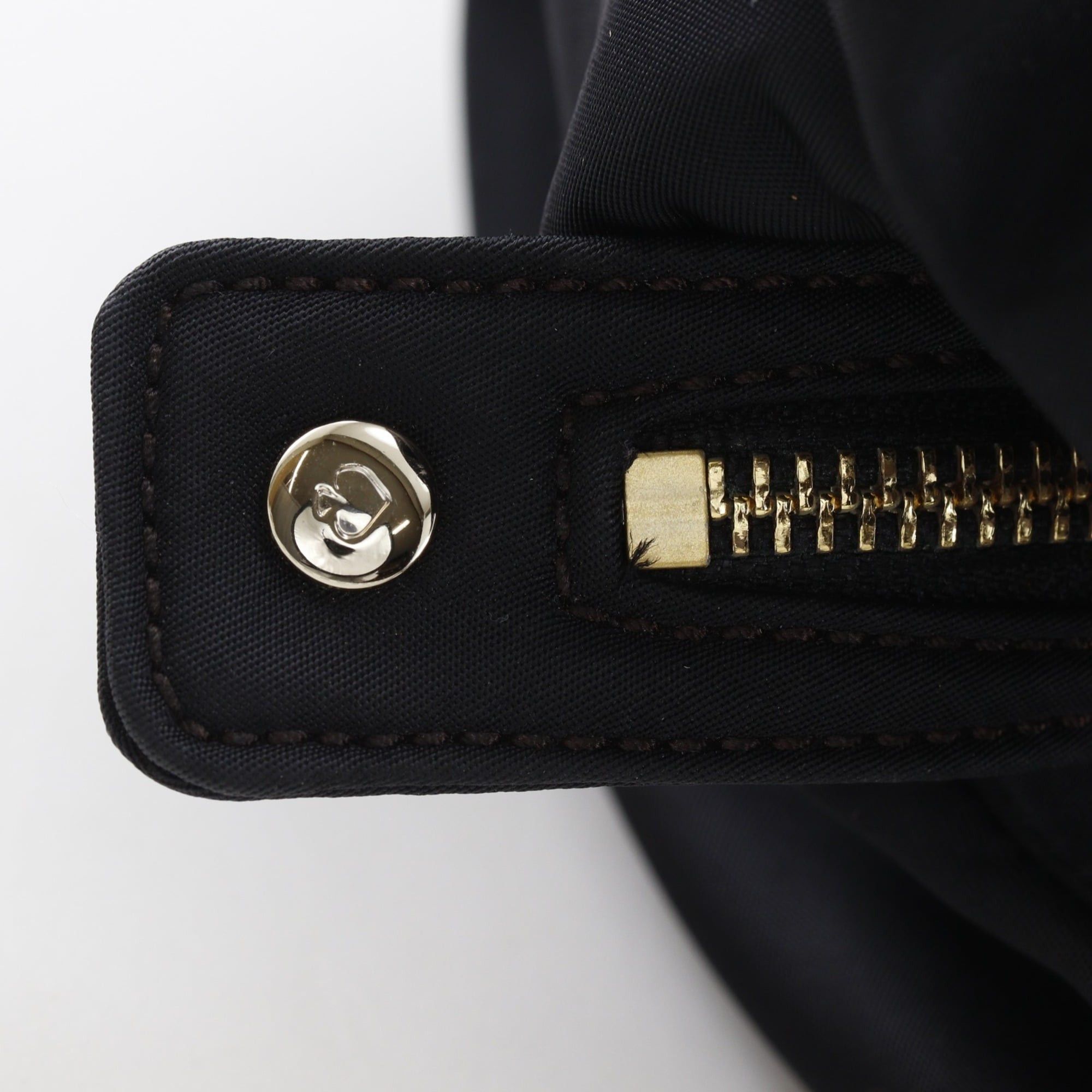 Kate Spade Kate Spade ribbon tote bag, nylon, black, A5 size, ribbon, women's. Size ONE SIZE - 16 Thumbnail
