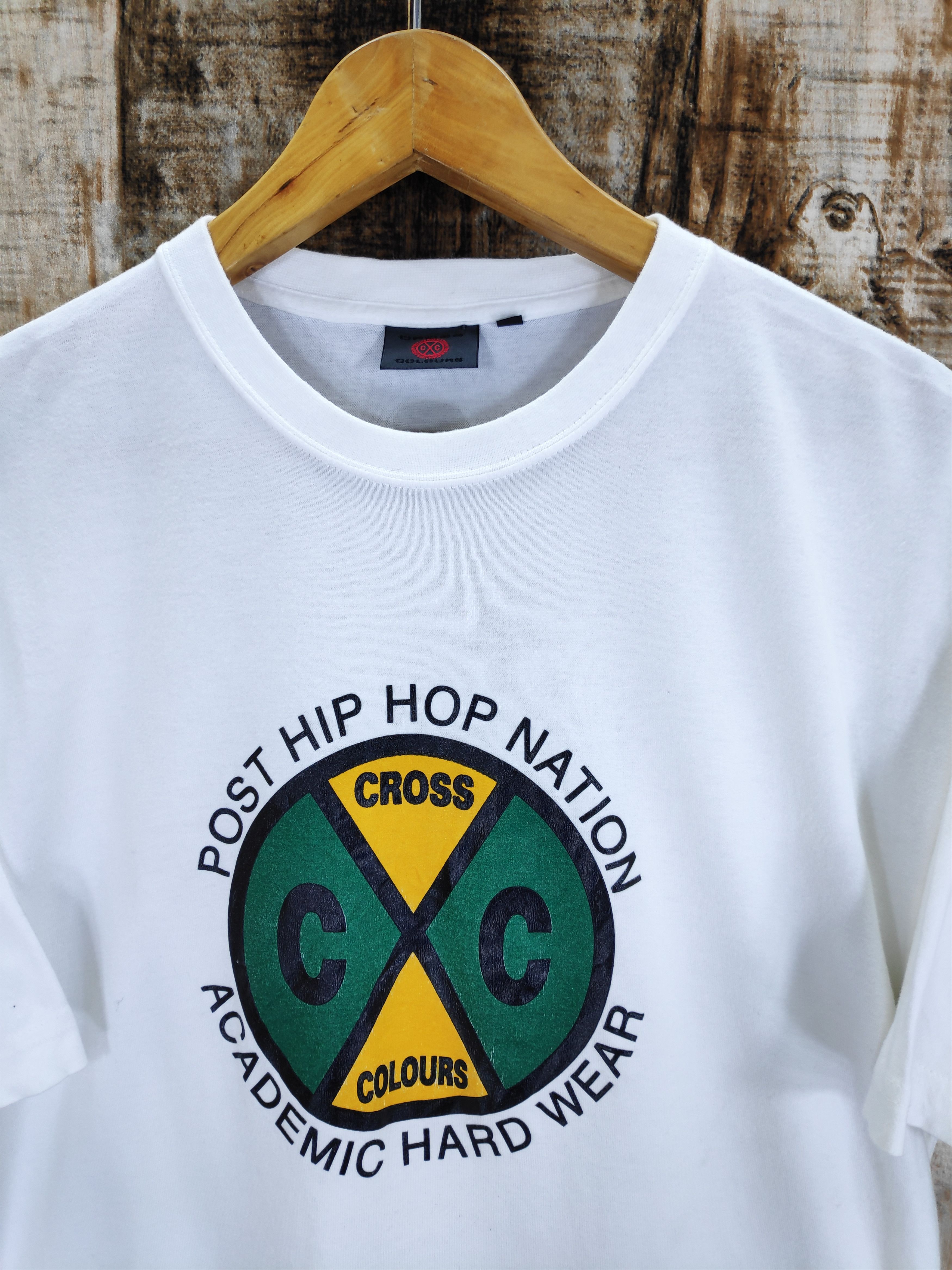 Cross Colours × Vintage CC Cross Colours Post Hip Hop Nation Academic Shirt Size US L / EU 52-54 / 3 - 4 Thumbnail