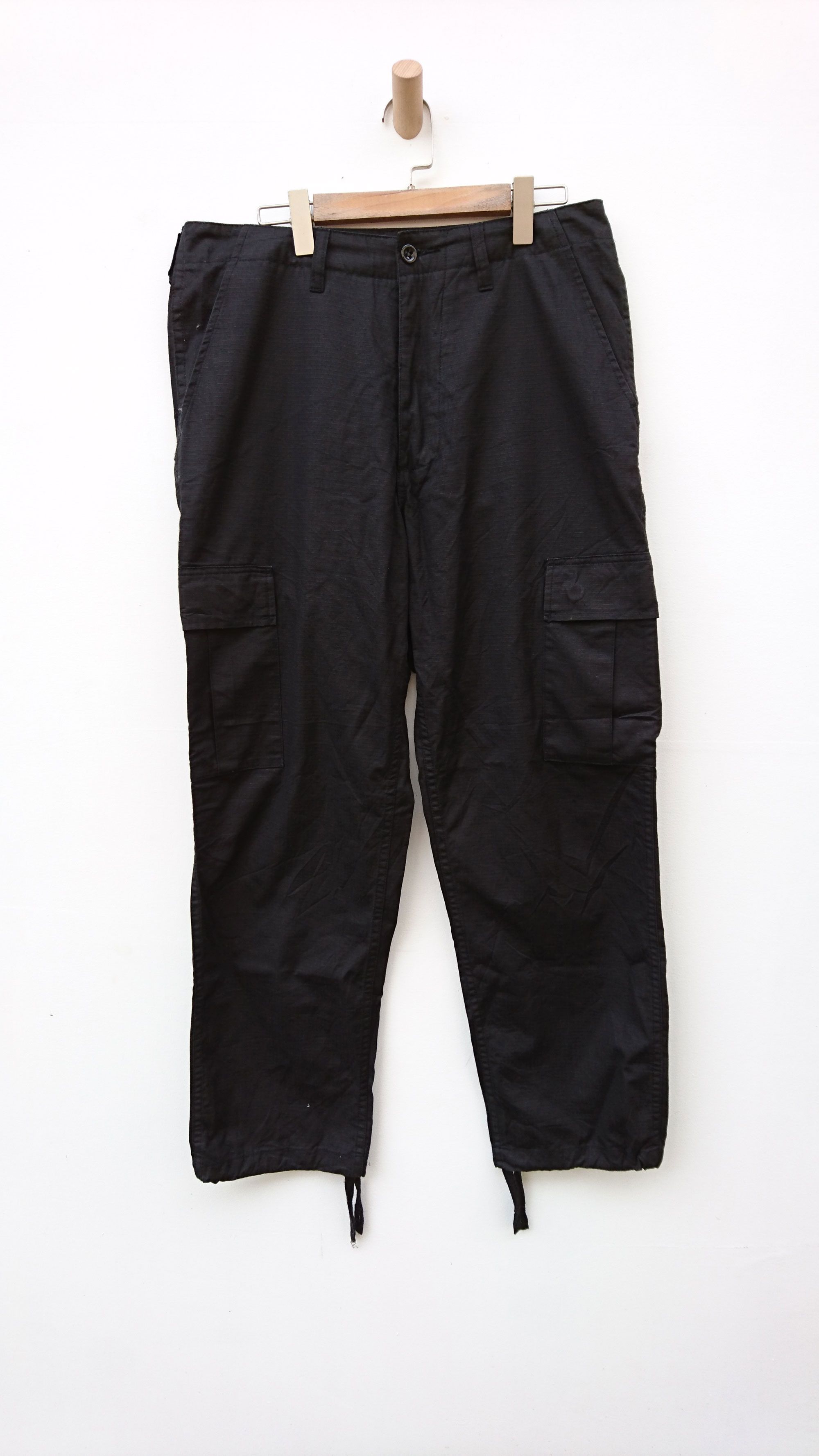 Stussy Bottom Drawstring Army Side Pockets Cargo Utility