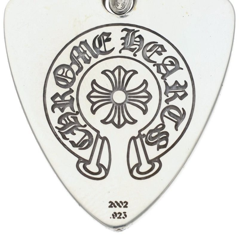 アクセサリー CHROME HEARTS Lips & Tongue Guitar pick Chrome Hearts Guitar Pick Lip & Tongue Silver Size ONE SIZE