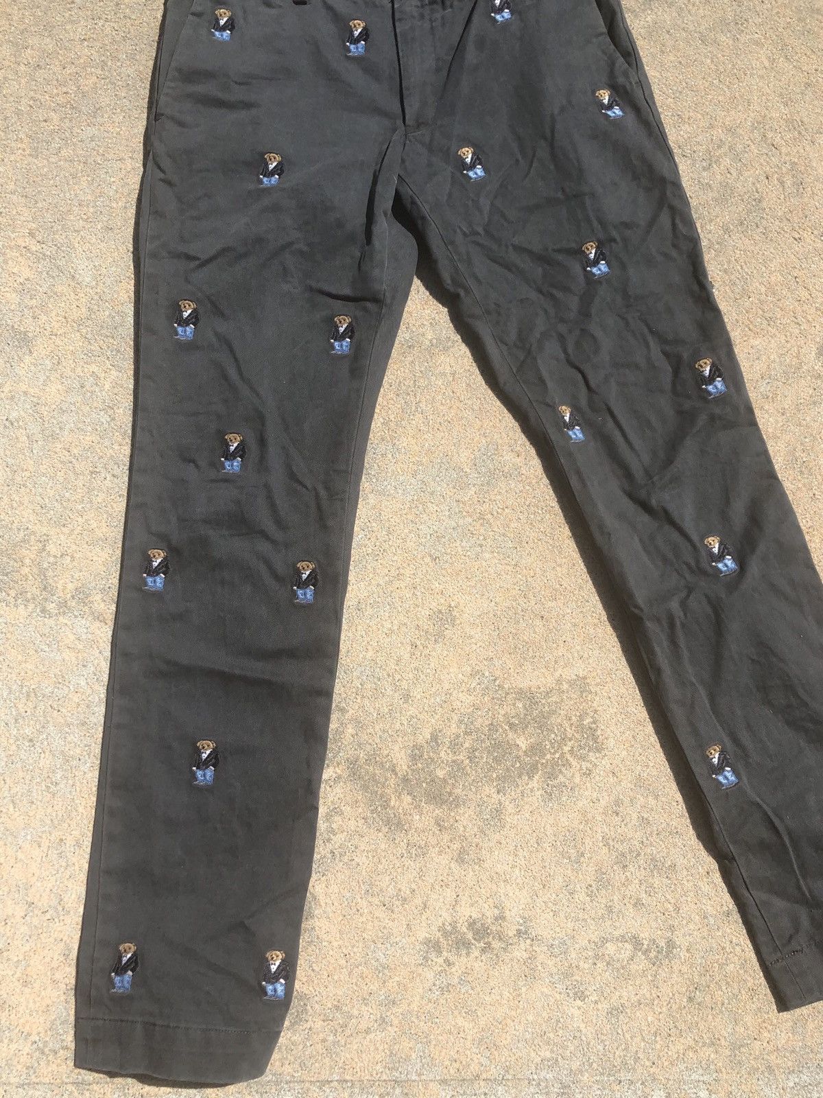 Polo Ralph Lauren Polo Bear Ralph Lauren Embroidered Chino Pants Khakis Grailed