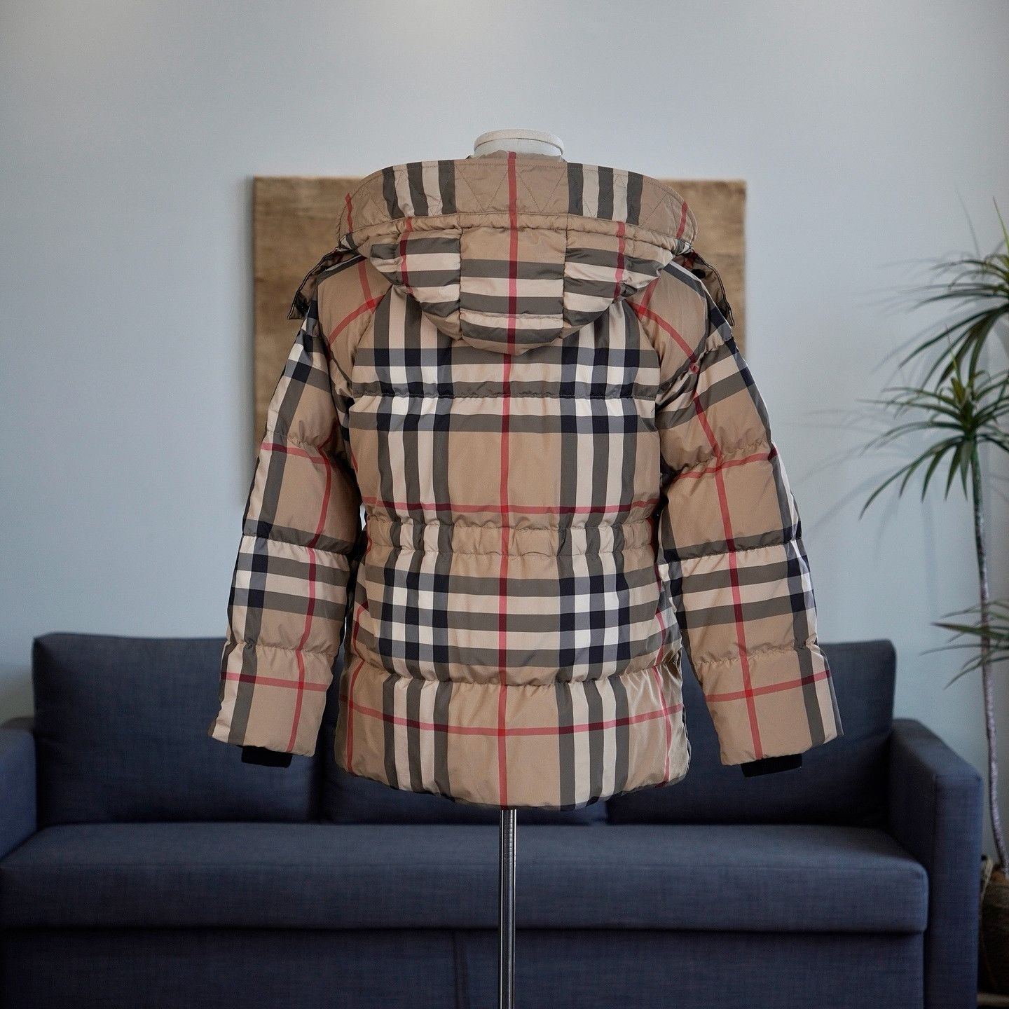 Burberry Burberry Check Puffer Jacket Size M Size M / US 6-8 / IT 42-44 - 3 Thumbnail