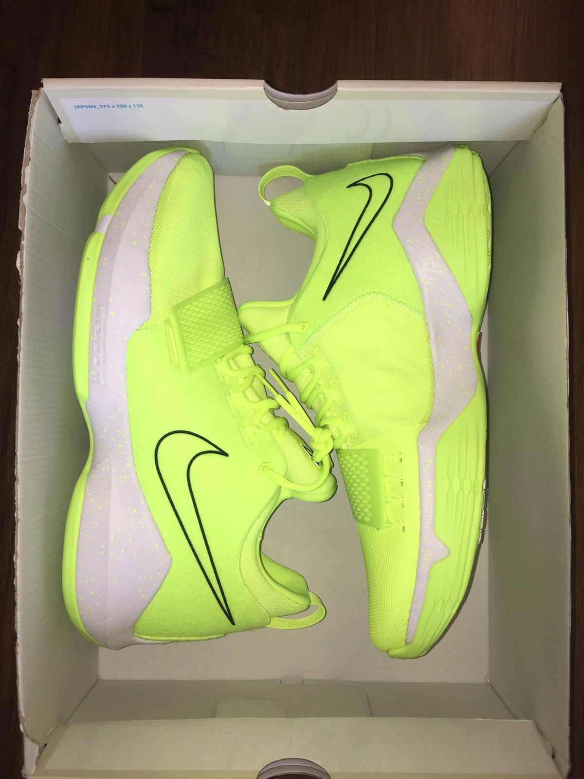 Nike Paul George 1 PG1 DEADSTOCK Tennis Ball Basketball Steal Grailed