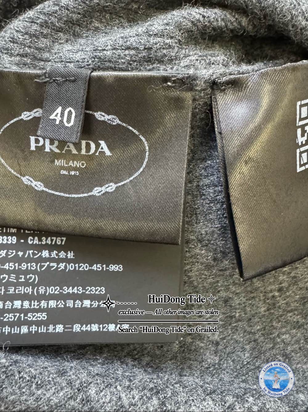 Prada Prada Milano Logo Knit Turtleneck Sweater Size 40 Size S / US 4 / IT 40 - 5 Thumbnail