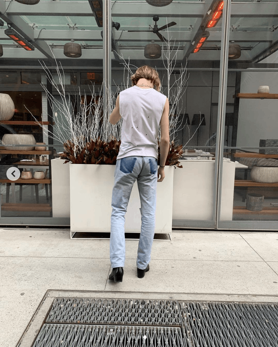 Maison Martin Margiela タンクトップ 44 ダークグレー Maison Margiela（旧Maison Martin Margiela）（タンクトップ