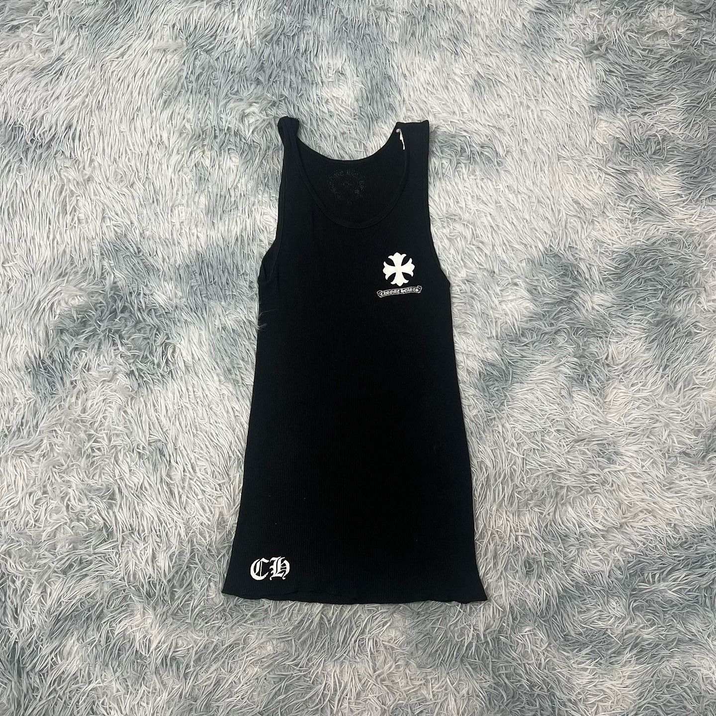 Chrome Hearts Chrome Hearts Logo Print Tank Top Size S Size US S / EU 44-46 / 1 - 2 Thumbnail
