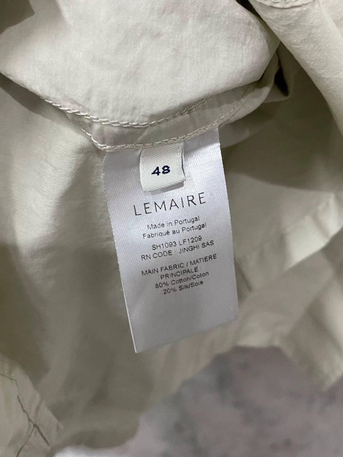 Lemaire Lemaire Short-Sleeve Shirt Size US M / EU 48-50 / 2 - 5 Thumbnail