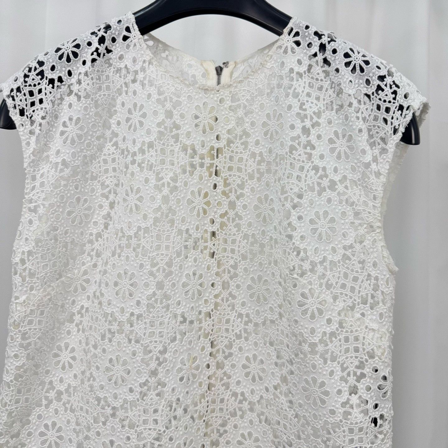 Dolce & Gabbana Dolce&Gabbana Floral Lace Blouse Size S / US 4 / IT 40 - 3 Thumbnail