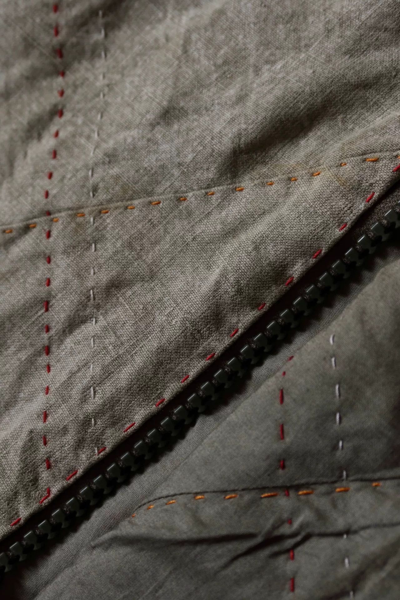 Casey Casey casey casey Vintage Patchwork Hand-sewn Vest Size M / US 6-8 / IT 42-44 - 9 Thumbnail