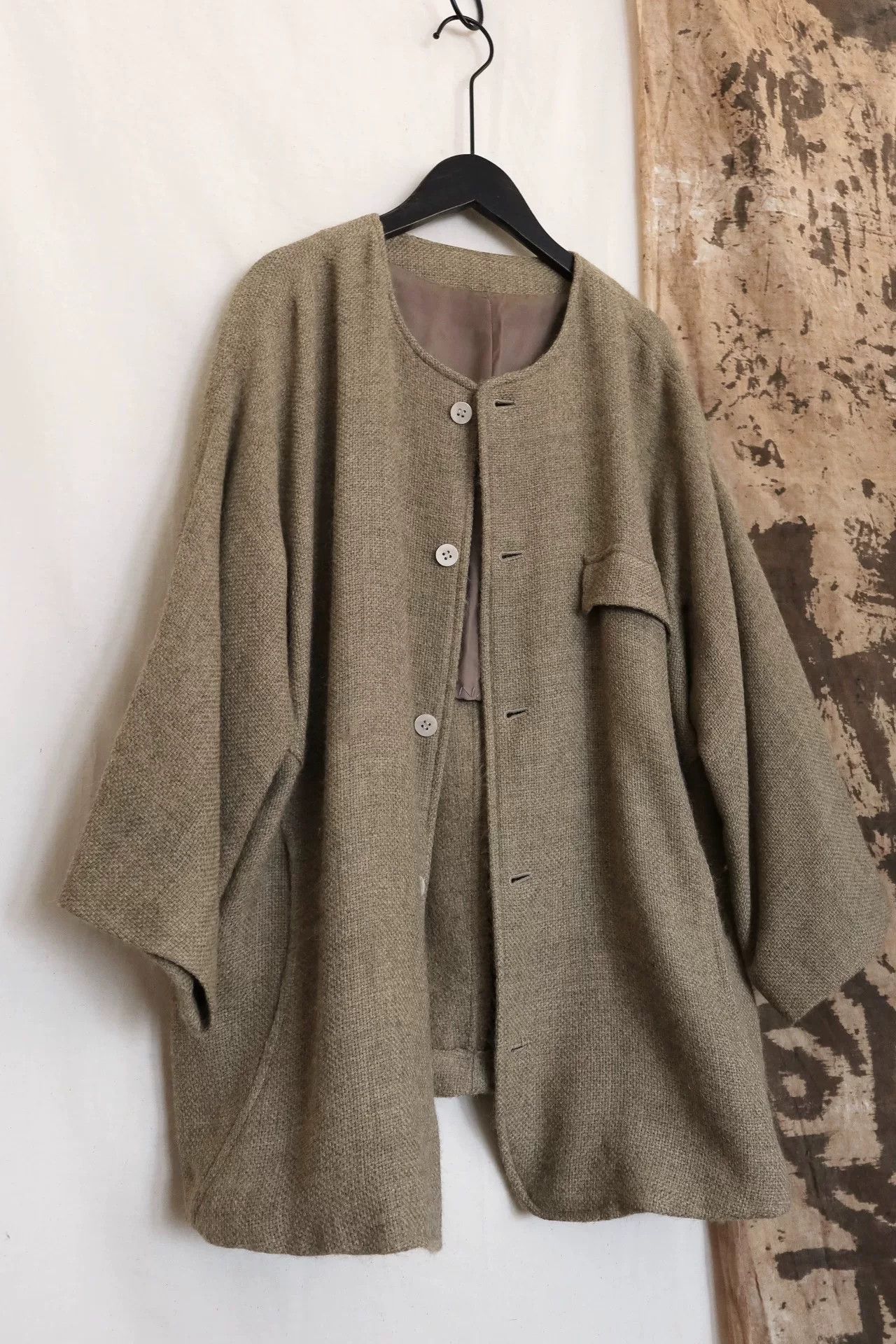 Jurgi Persoons Jurgen Lehl Woven Wool Japanese Coat Size US M / EU 48-50 / 2 - 6 Thumbnail