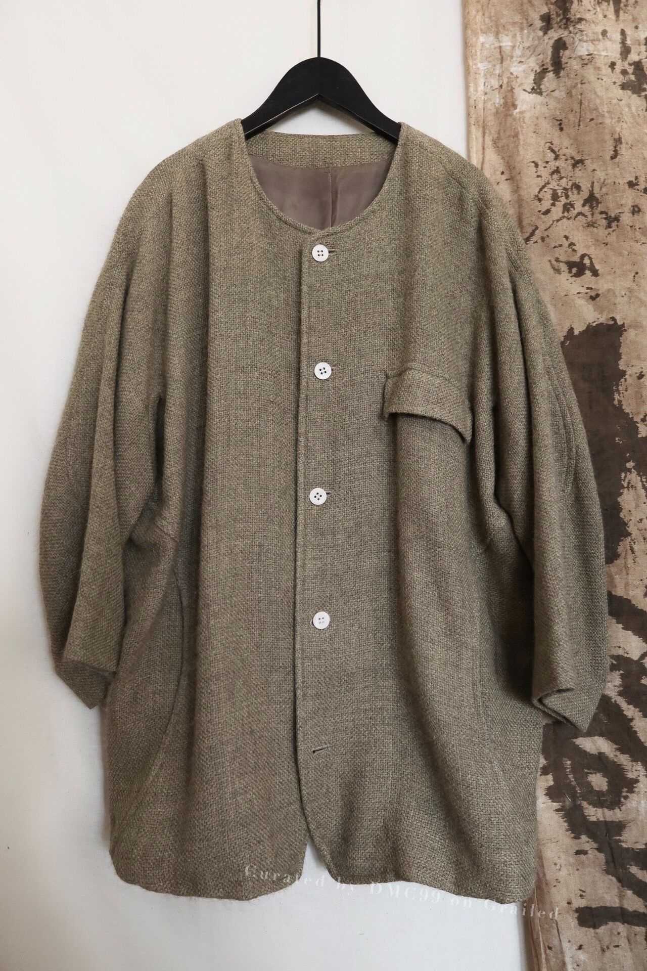 Jurgi Persoons Jurgen Lehl Woven Wool Japanese Coat Size US M / EU 48-50 / 2 - 4 Thumbnail