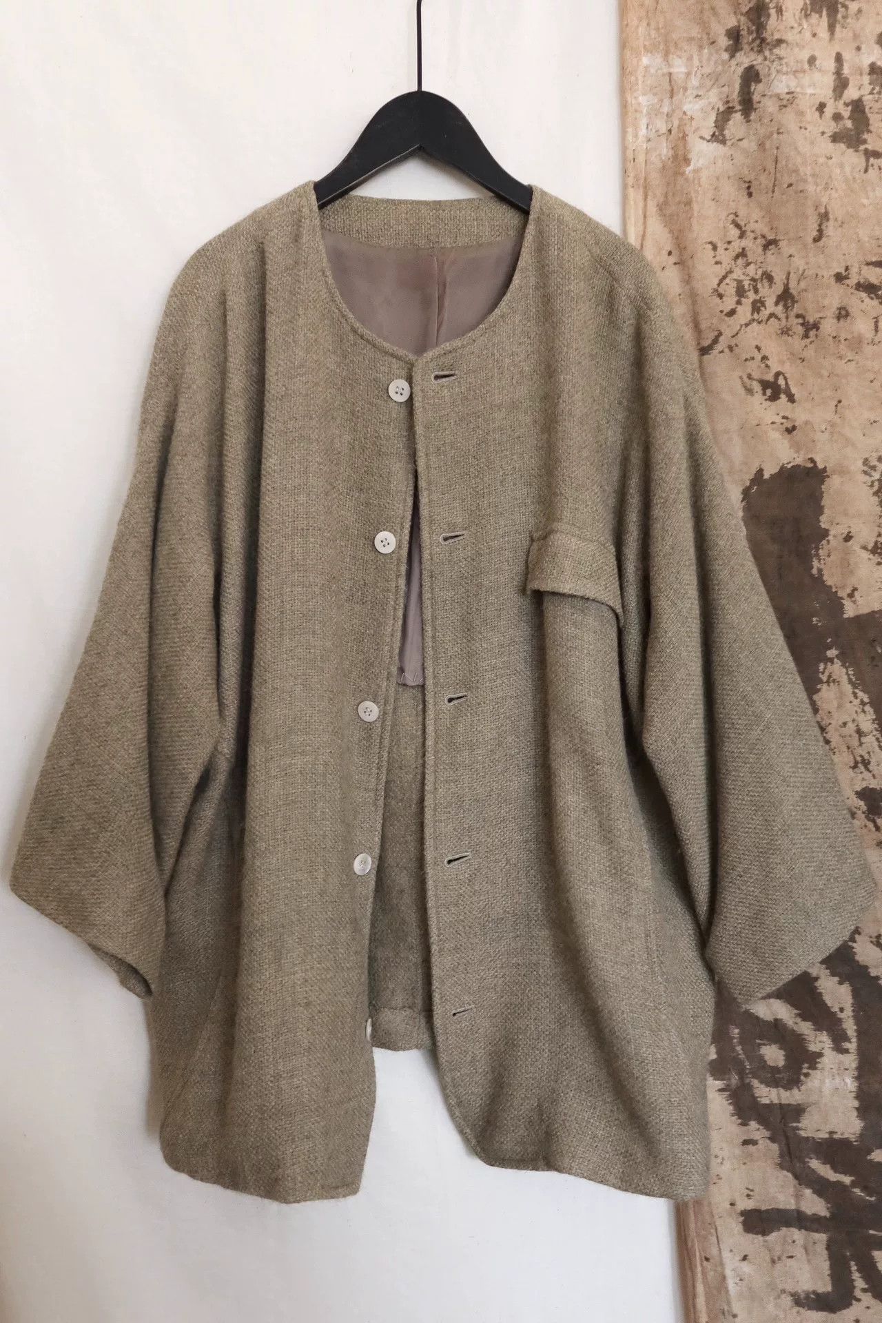 Jurgi Persoons Jurgen Lehl Woven Wool Japanese Coat Size US M / EU 48-50 / 2 - 5 Thumbnail