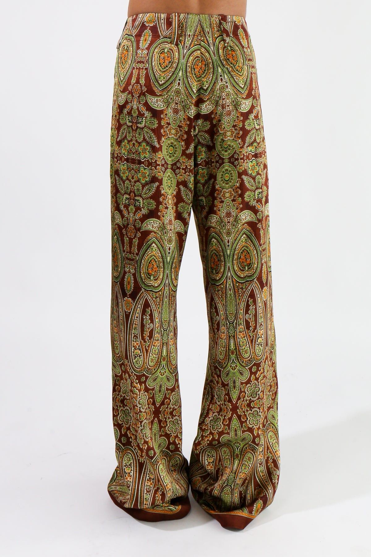 Amiri TAPESTRY FLARE TROUSERS Size US 33 - 4 Thumbnail