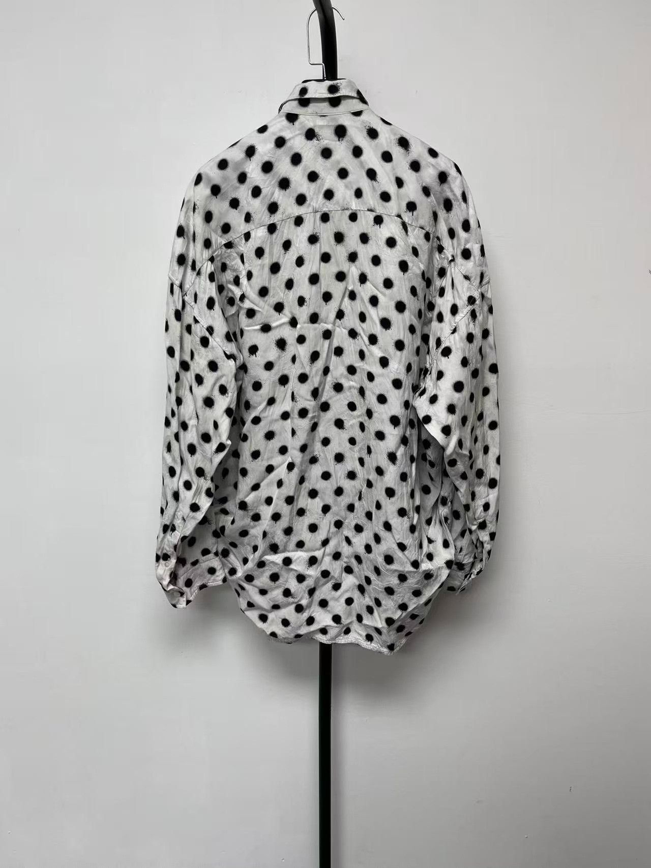 Balenciaga Balenciaga Women's Floral Long-Sleeve Shirt Size XS / US 0-2 / IT 36-38 - 2 Thumbnail