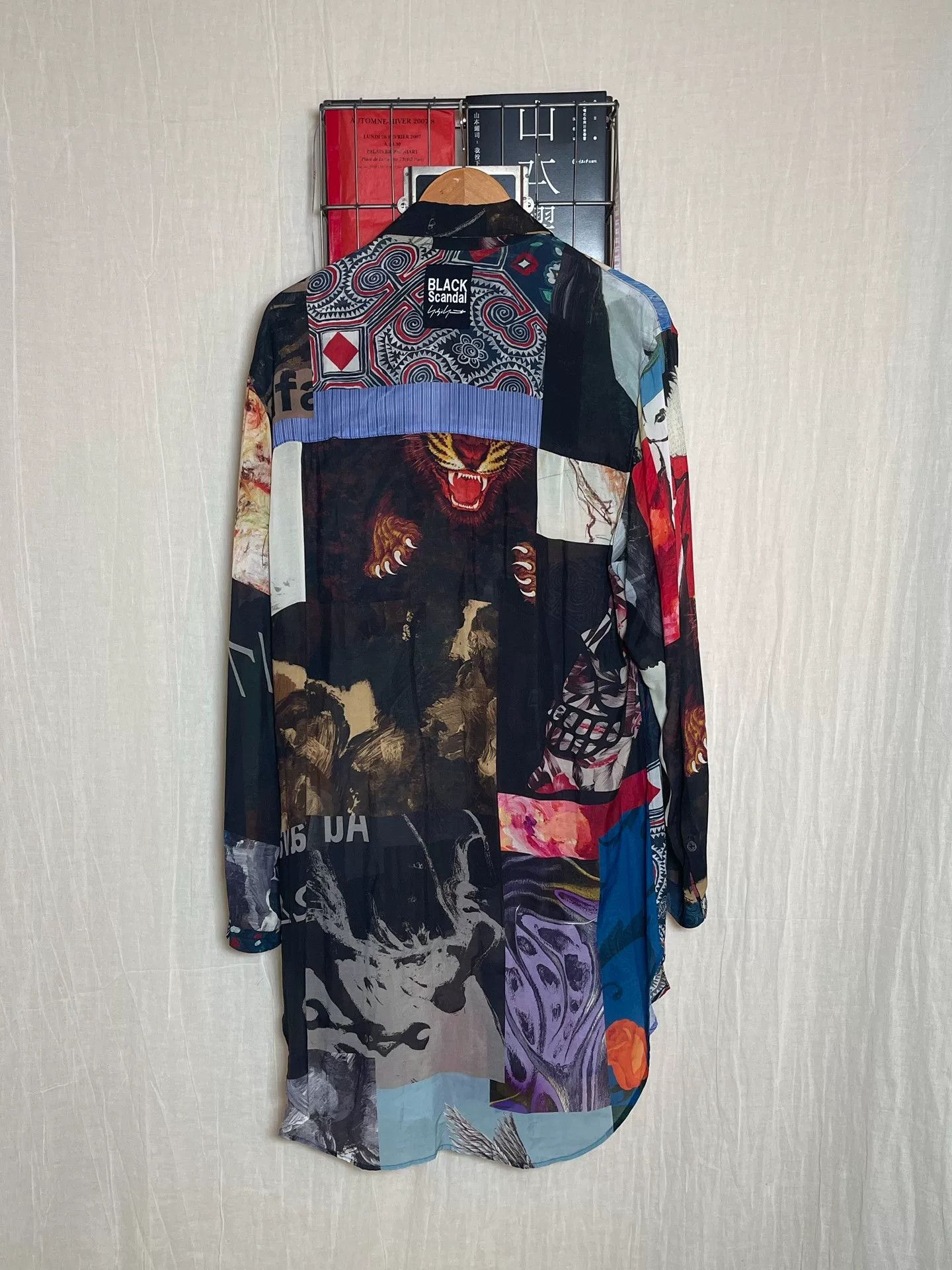 Yohji Yamamoto Yohji Yamamoto Black Scandal Limited Shirt Size US M / EU 48-50 / 2 - 2 Thumbnail