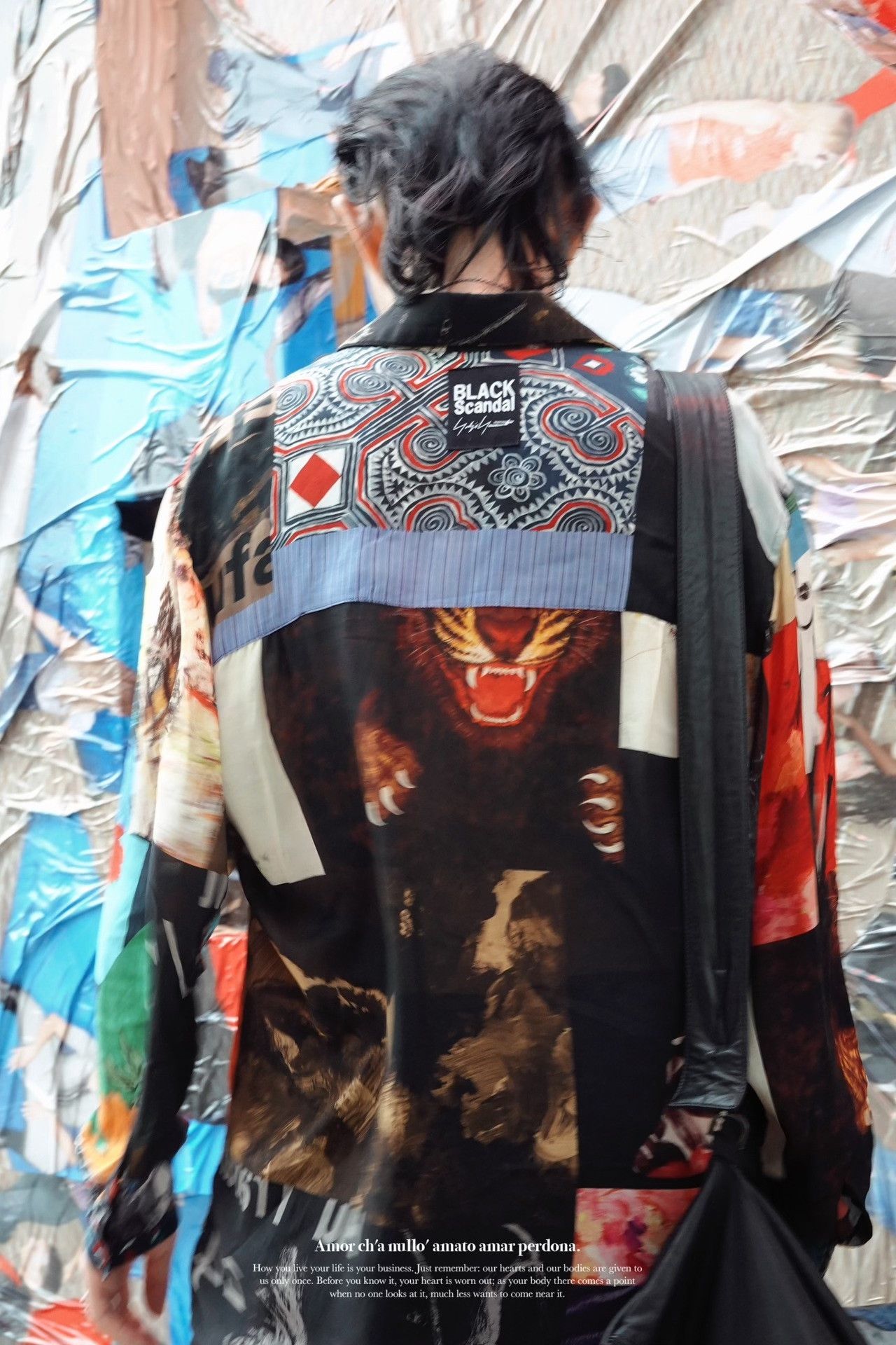Yohji Yamamoto Yohji Yamamoto Black Scandal Limited Shirt Size US M / EU 48-50 / 2 - 5 Thumbnail