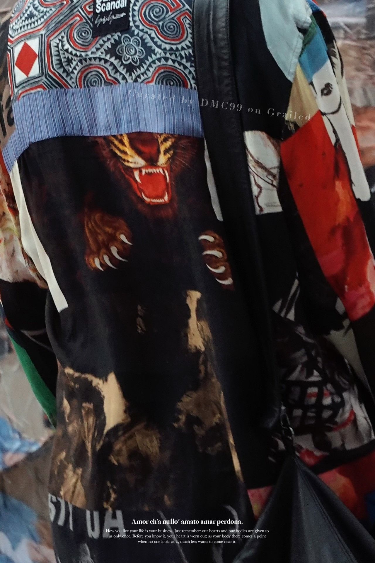 Yohji Yamamoto Yohji Yamamoto Black Scandal Limited Shirt Size US M / EU 48-50 / 2 - 8 Thumbnail