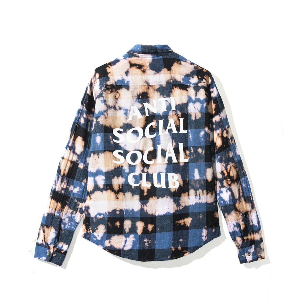 Anti Social Social Club Anti Social Social Club PSY Buffalo Blue Flannel Size US M / EU 48-50 / 2 - 1 Thumbnail