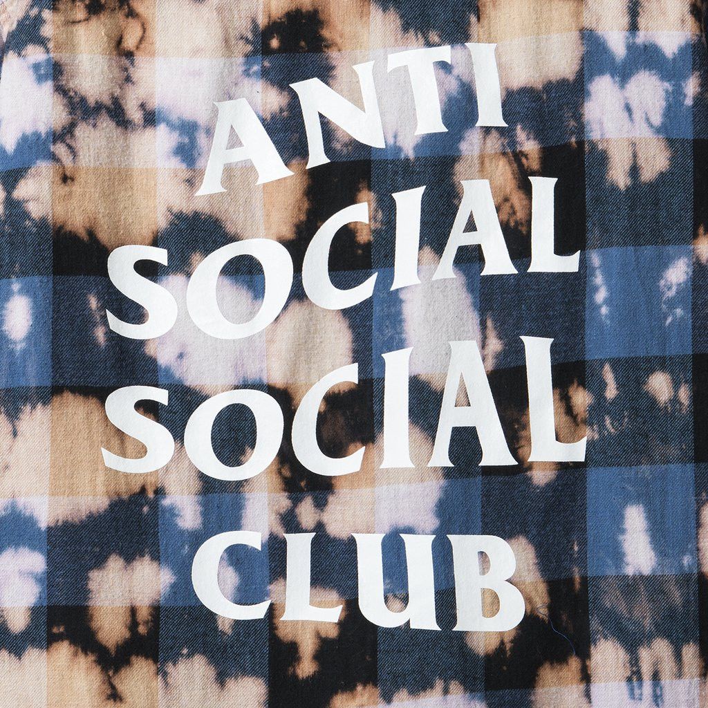 Anti Social Social Club Anti Social Social Club PSY Buffalo Blue Flannel Size US M / EU 48-50 / 2 - 2 Thumbnail