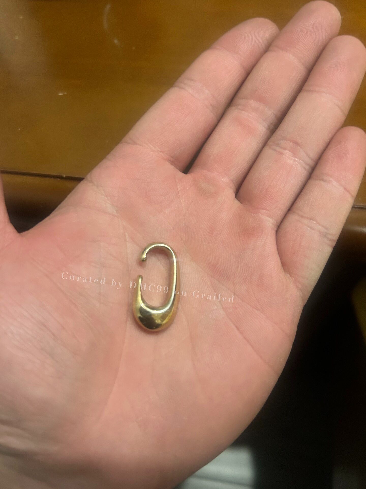 Lemaire Lemaire Gold Ear Cuff Size ONE SIZE - 3 Thumbnail