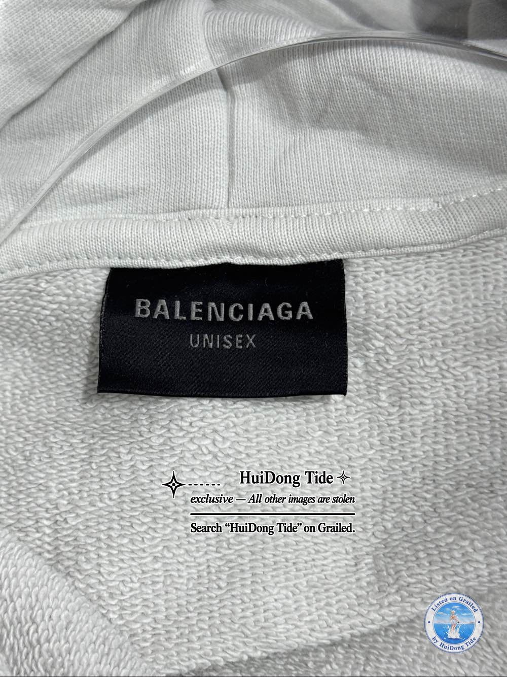 Balenciaga Balenciaga Oval Logo Zip Hoodie Size M Size US M / EU 48-50 / 2 - 4 Thumbnail