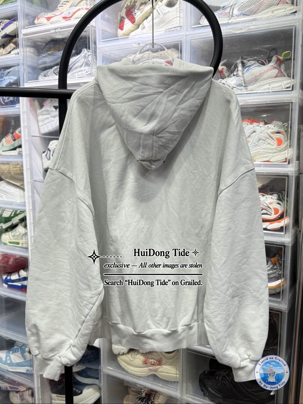 Balenciaga Balenciaga Oval Logo Zip Hoodie Size M Size US M / EU 48-50 / 2 - 3 Thumbnail