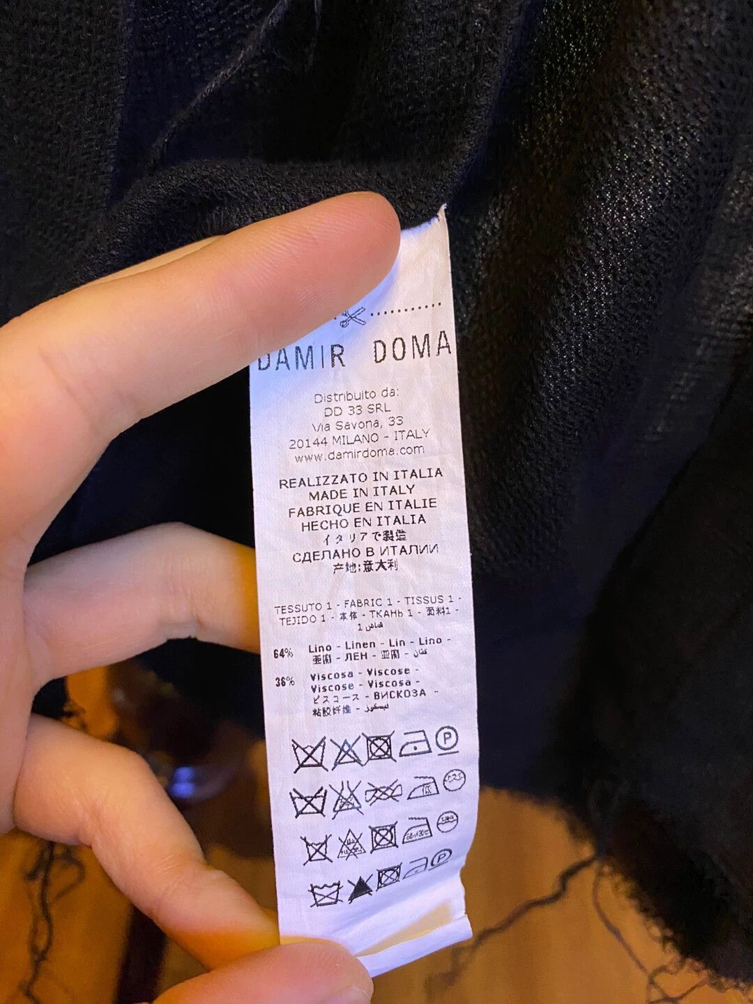 Torn Cutout Shirt Jacket with Unique Thread Details