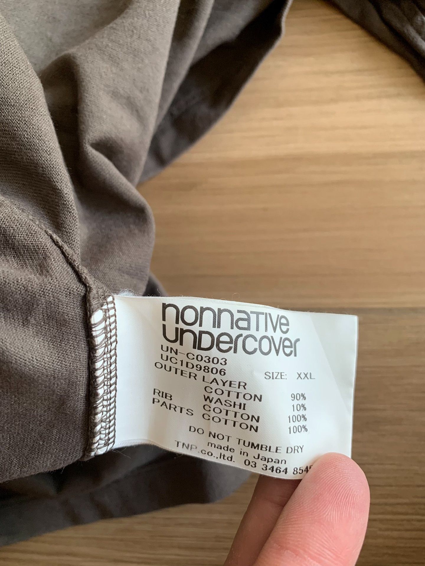 NONNATIVE UNDERCOVER MONK SS TEE