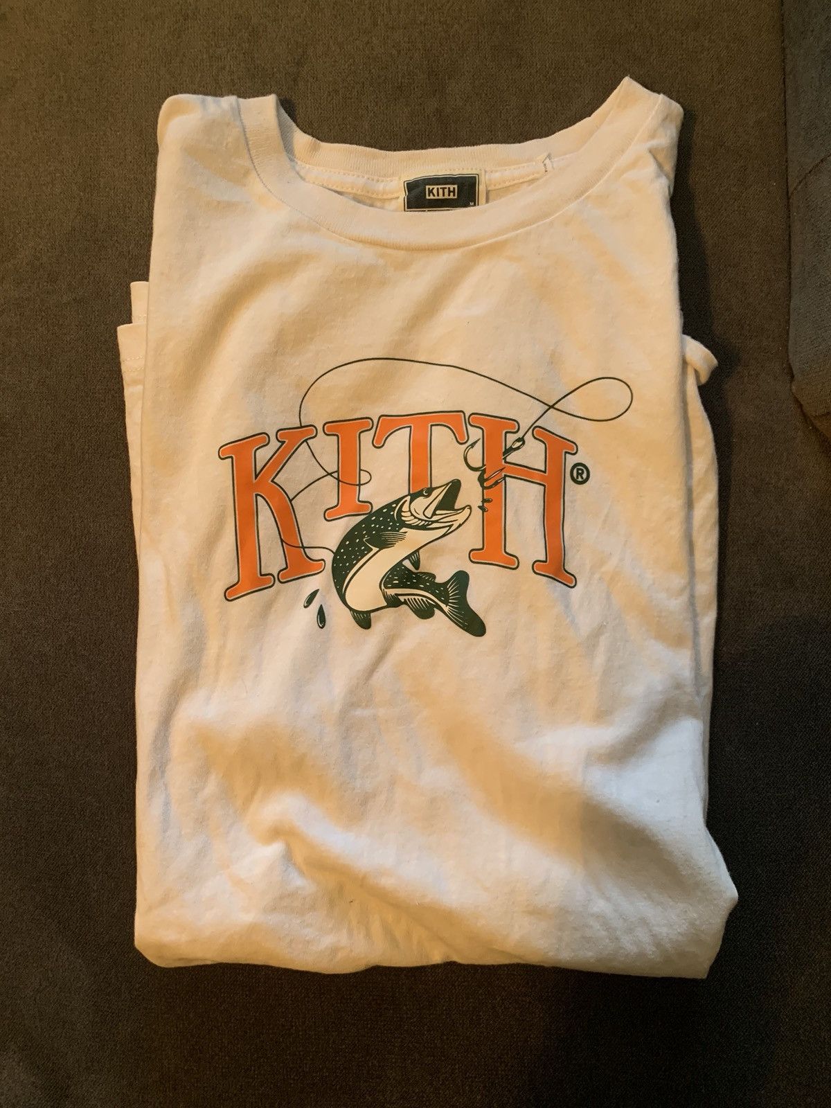 KITH store fishing Tshirt