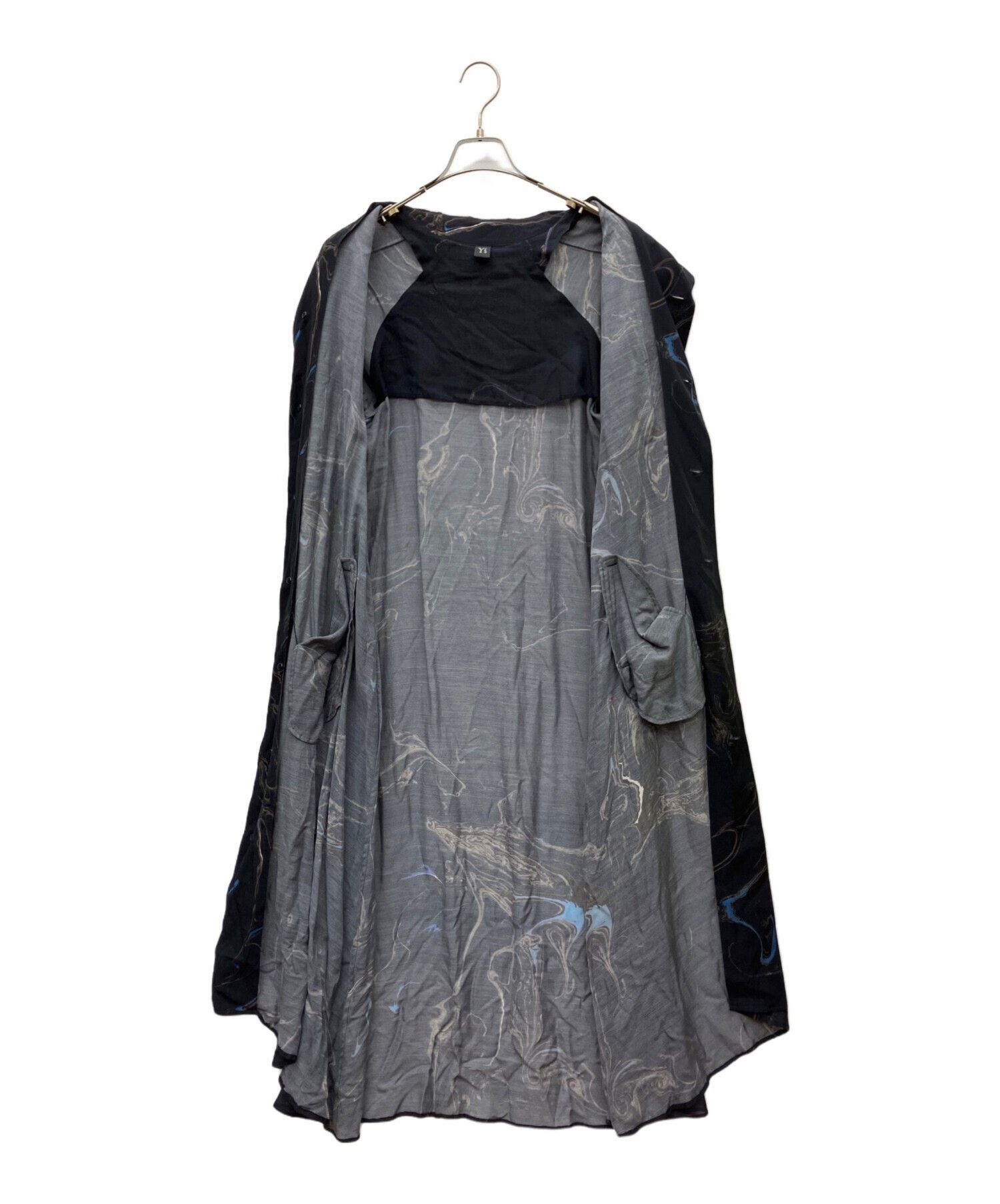 Y's by Yohji Yamamoto 20SS printed shirt dress