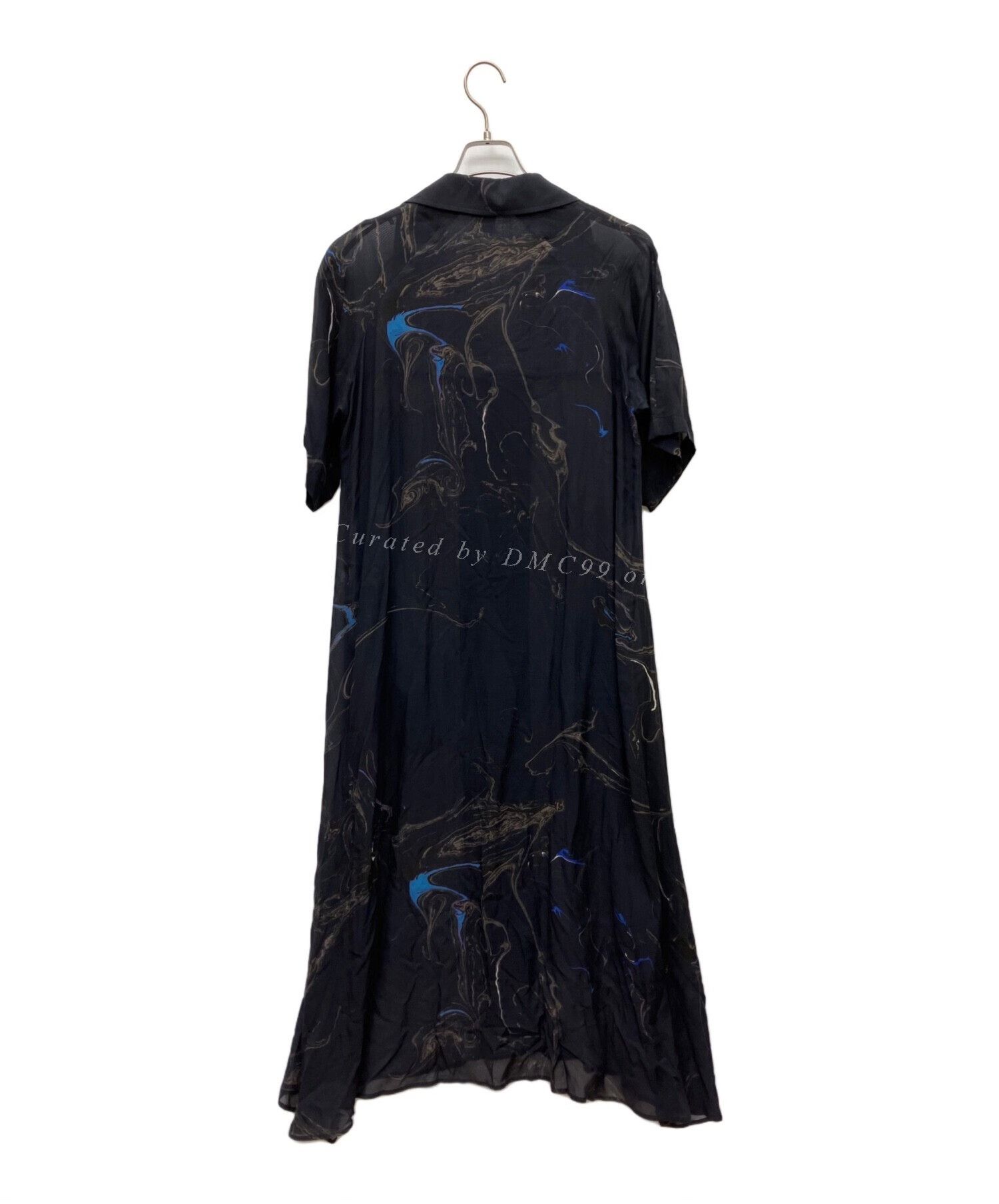 Y's by Yohji Yamamoto 20SS printed shirt dress