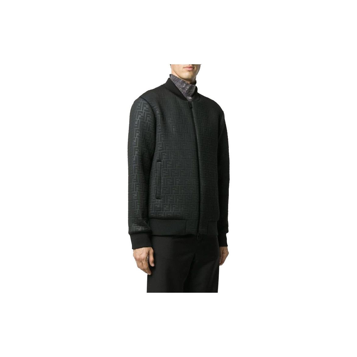 Fendi Fendi FF Pattern Bomber Jacket Size 48 | Grailed