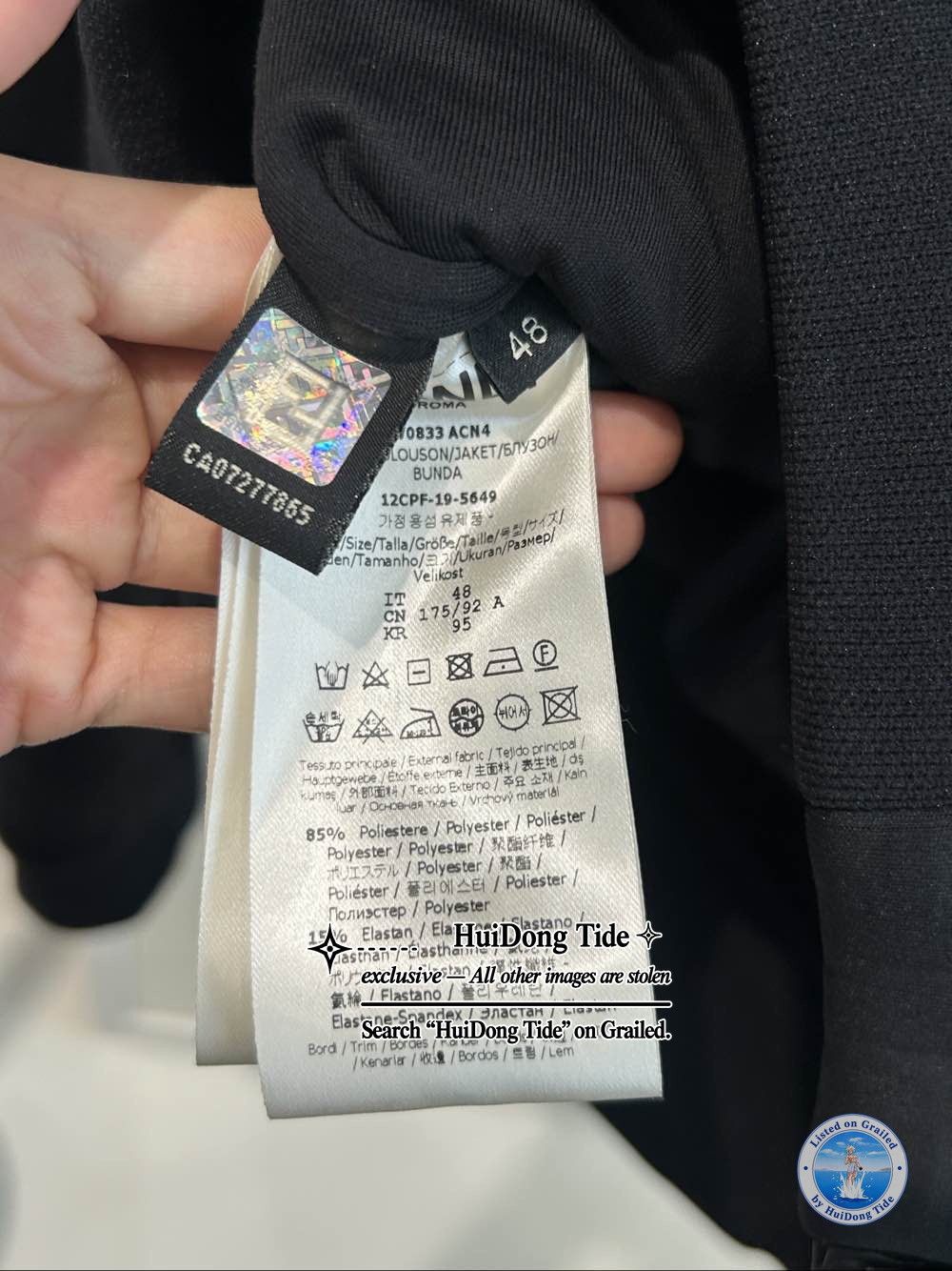 Fendi Fendi FF Pattern Bomber Jacket Size 48 | Grailed