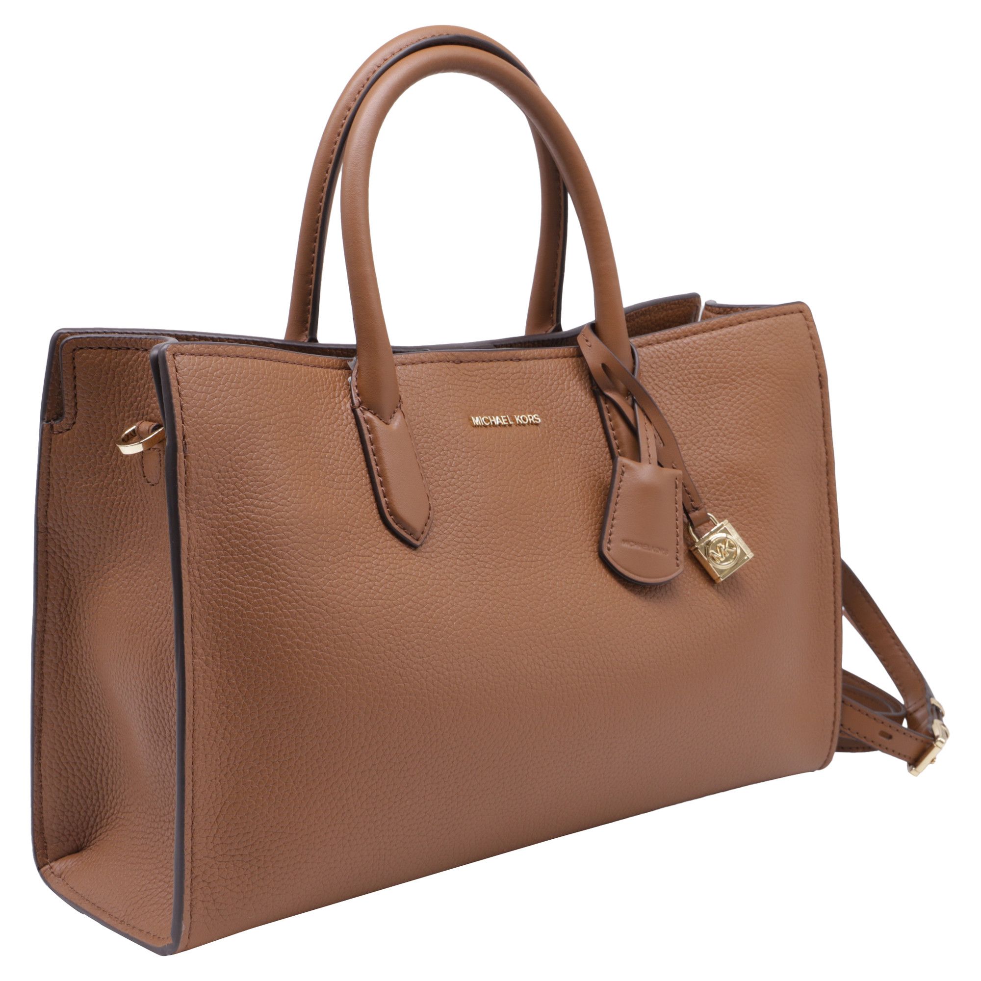 Michael Kors Michael Kors Scarlett Tote Bag in Brown Calf Leather Size ONE SIZE - 2 Thumbnail