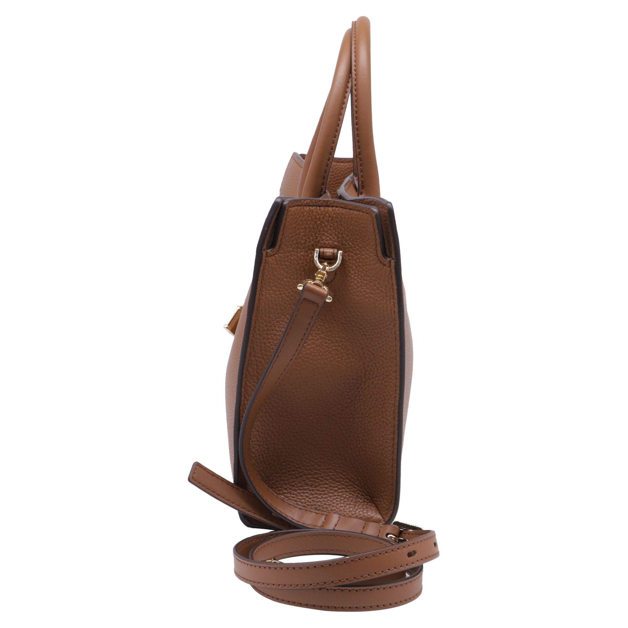 Michael Kors Michael Kors Scarlett Tote Bag in Brown Calf Leather Size ONE SIZE - 5 Thumbnail
