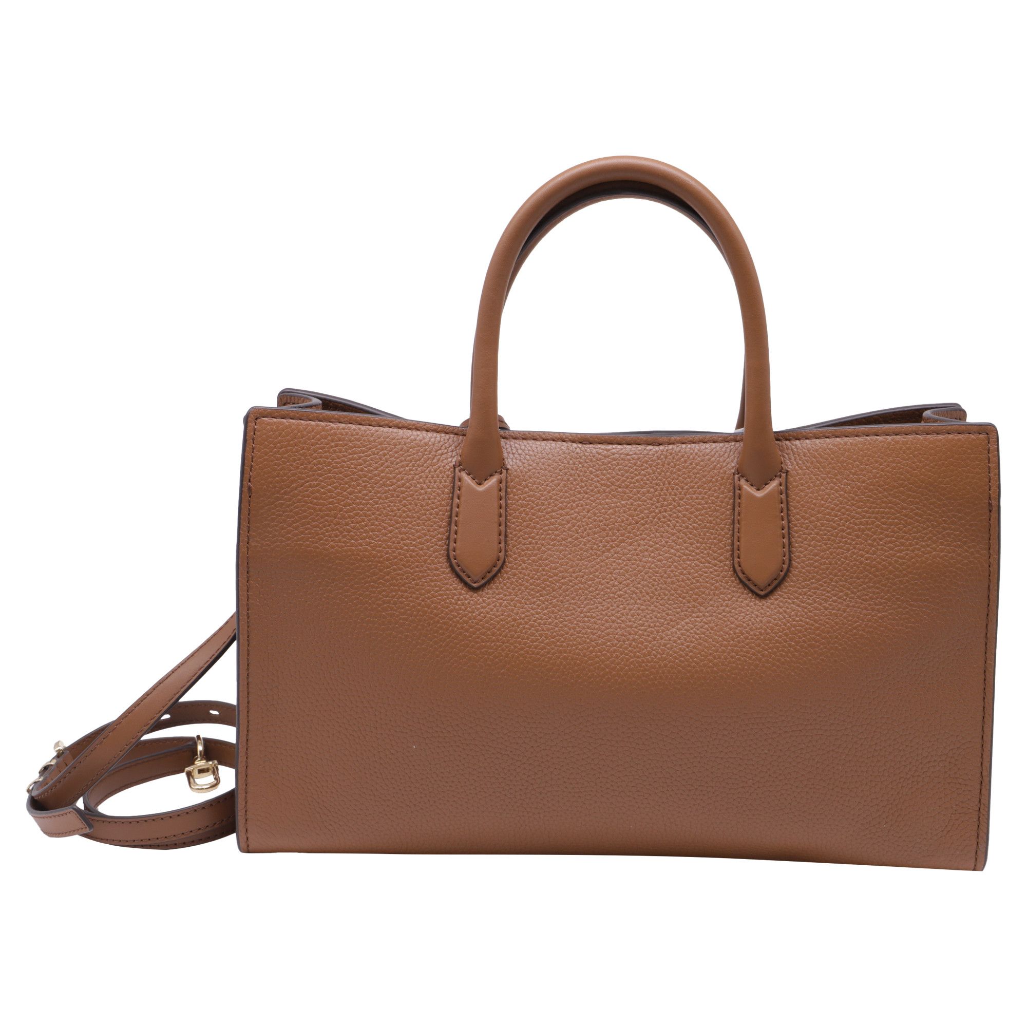 Michael Kors Michael Kors Scarlett Tote Bag in Brown Calf Leather Size ONE SIZE - 4 Thumbnail