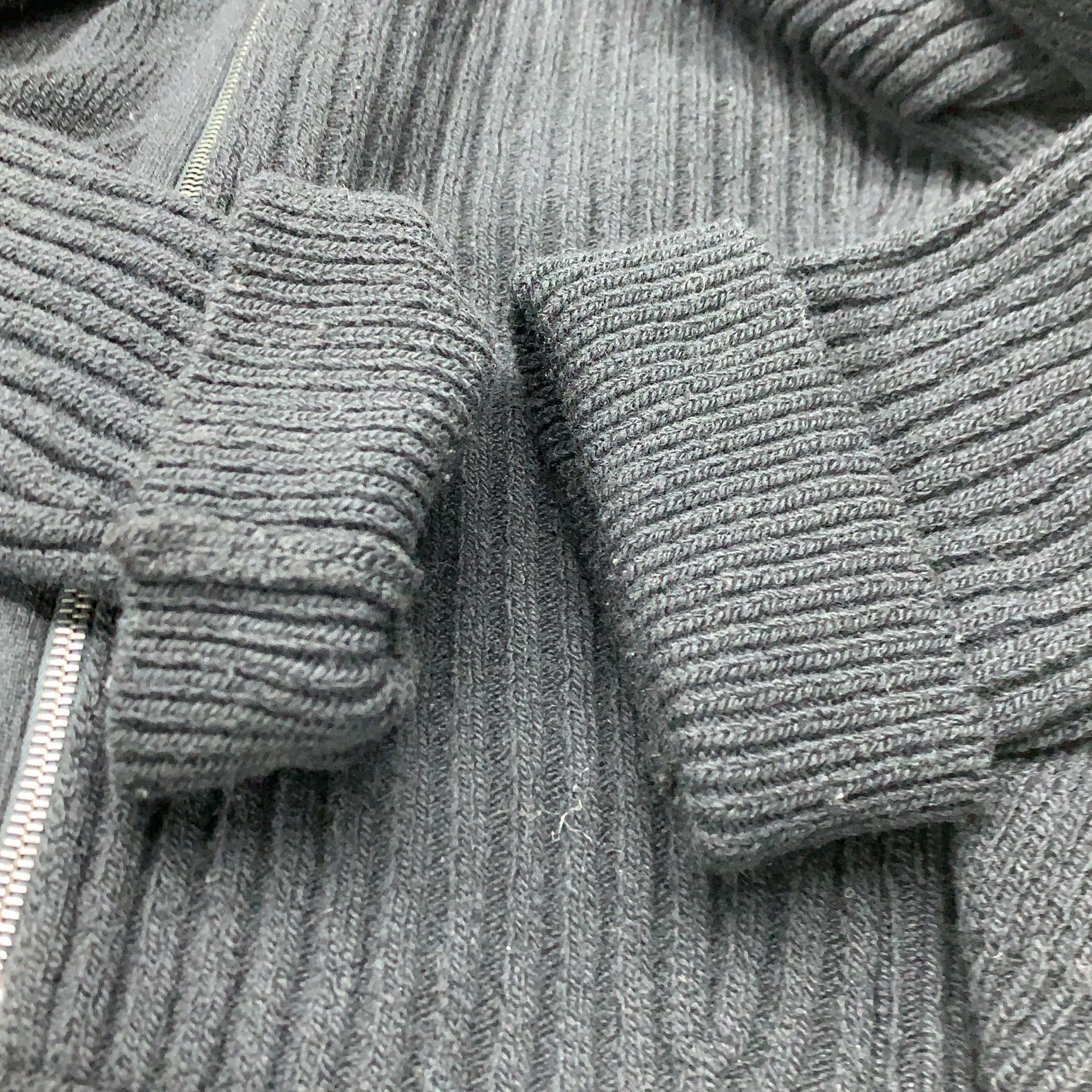 Fendi Fendi Ribbed Knit Zip Cardigan Size 54 | Grailed