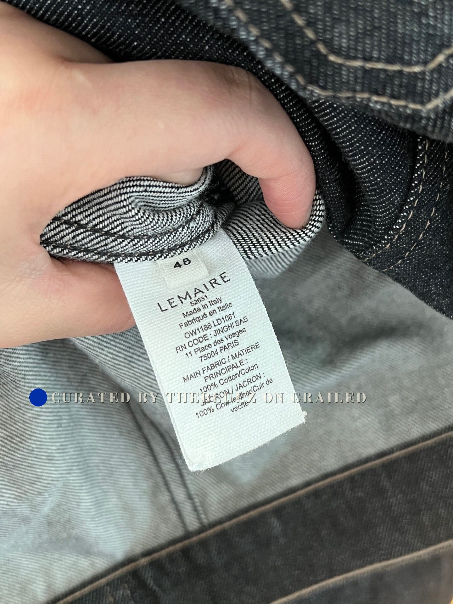 Lemaire Lemaire Trucker Jacket Size US M / EU 48-50 / 2 - 5 Thumbnail