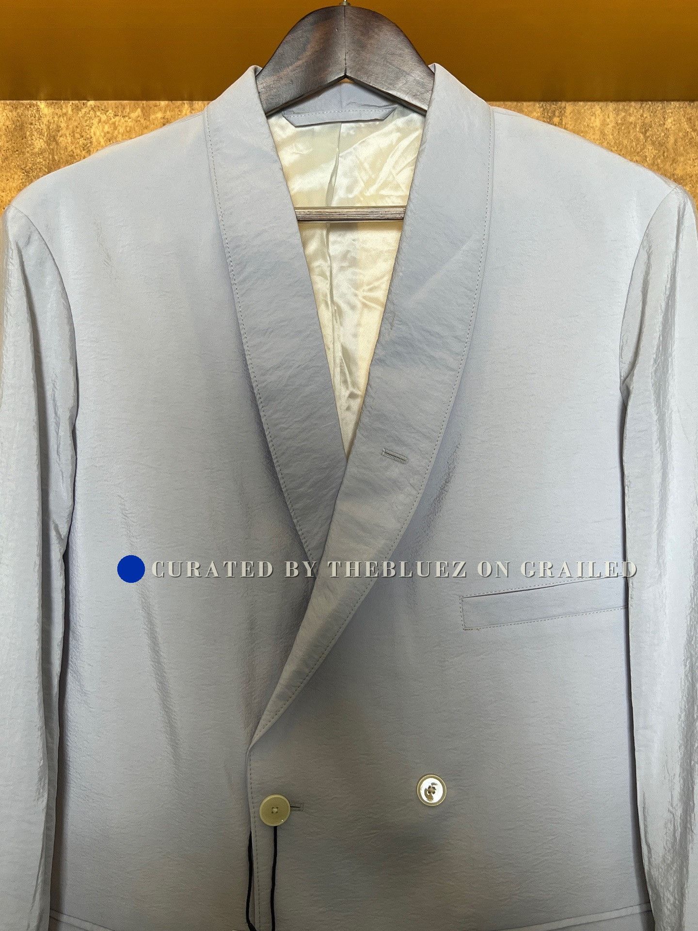 Lemaire Lemaire Lilac Silk Blazer Size S / US 4 / IT 40 - 3 Thumbnail