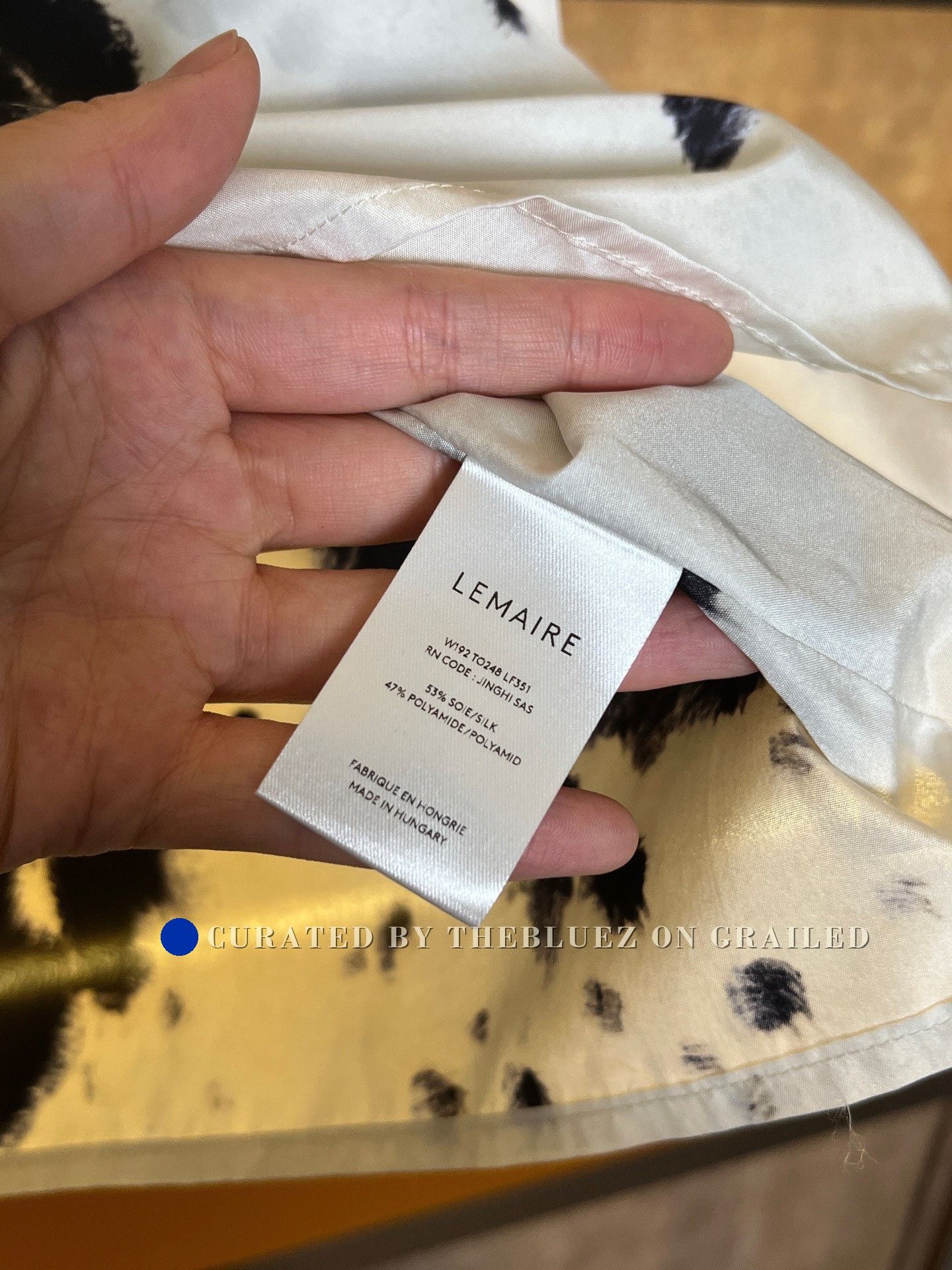 Lemaire Lemaire Floral Shirt Size XXS / US 00 / IT 34 - 4 Thumbnail