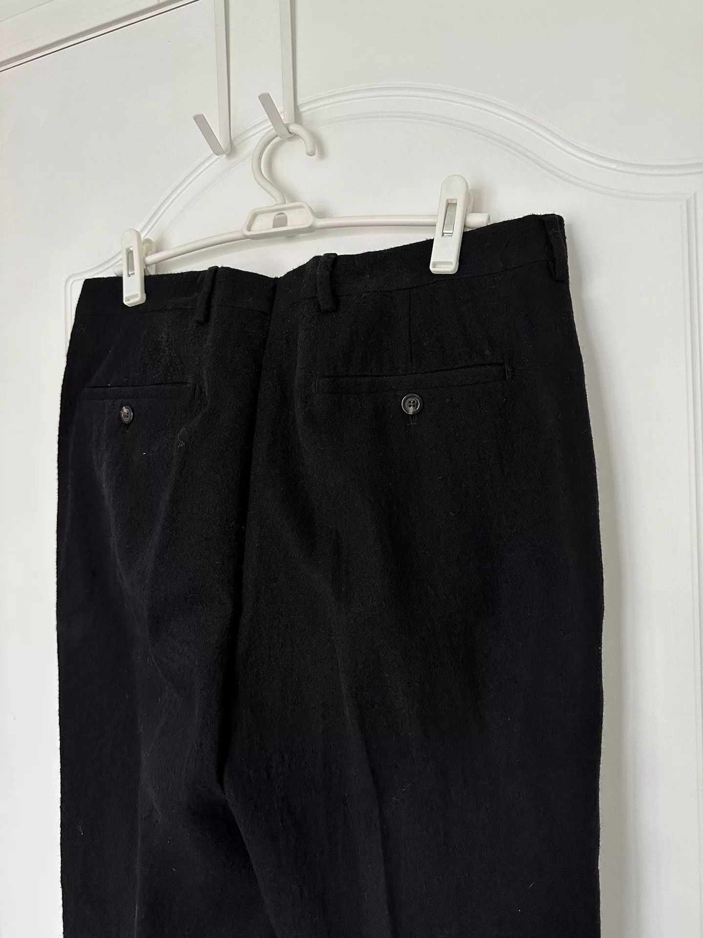 Rick Owens Rick Owens 21FW Black Cropped Tailored Pants Size US 28 / EU 44 - 6 Thumbnail