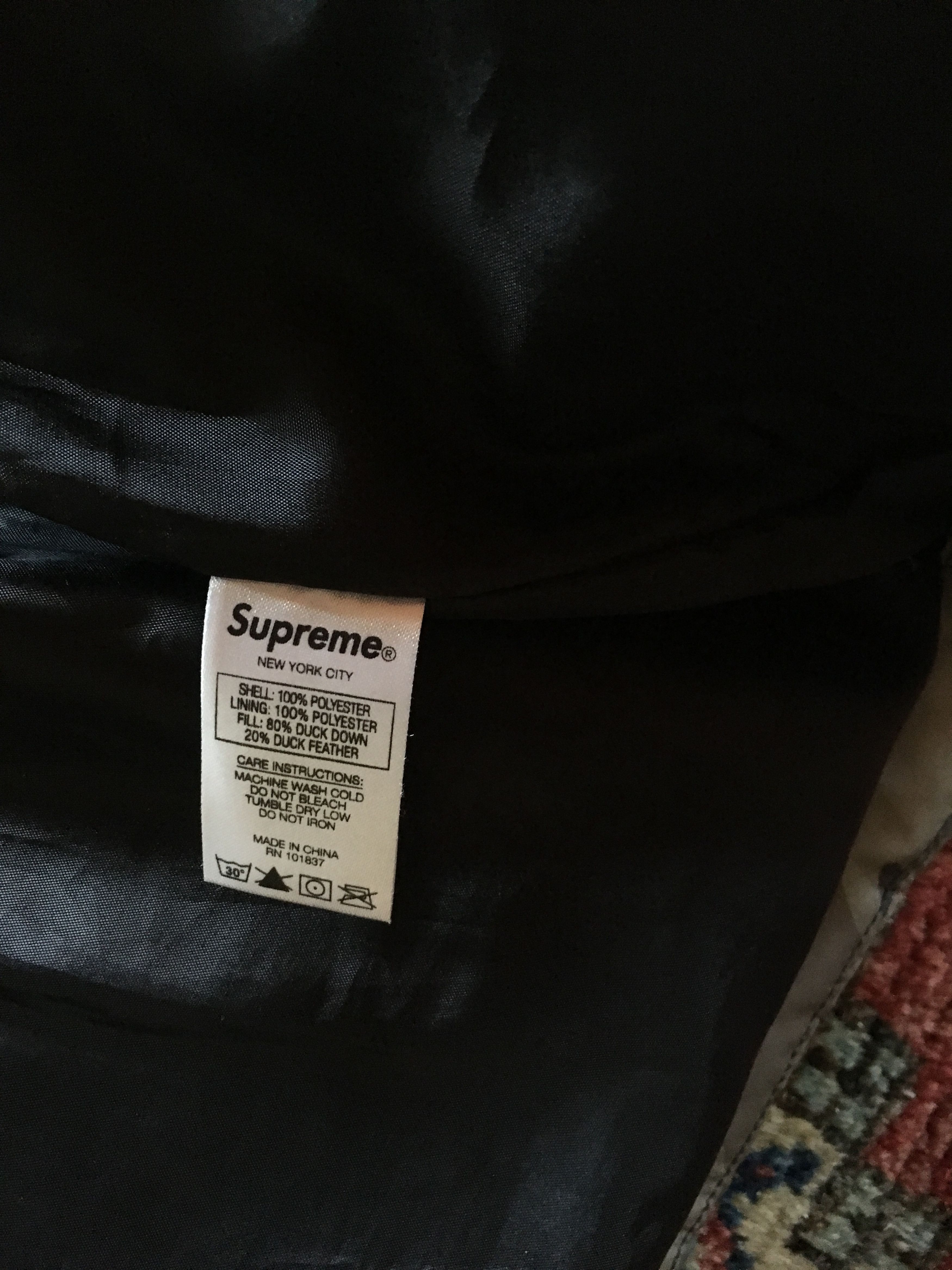 Supreme Supreme Reflective Camo Down Jacket Size US XL / EU 56 / 4 - 10 Thumbnail