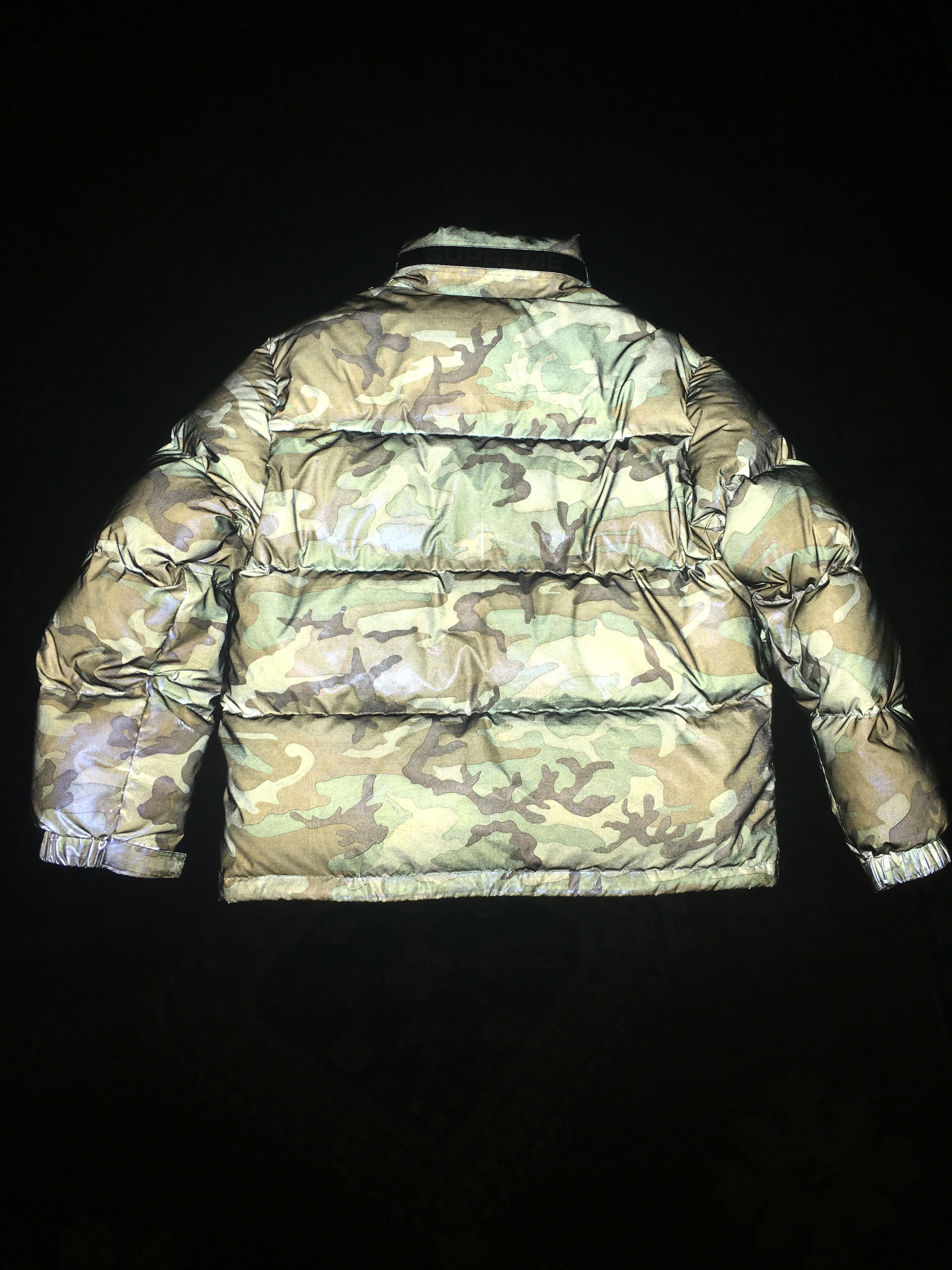 Supreme Supreme Reflective Camo Down Jacket Size US XL / EU 56 / 4 - 8 Thumbnail