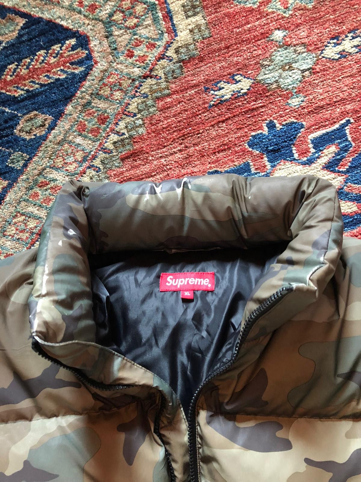 Supreme Supreme Reflective Camo Down Jacket Size US XL / EU 56 / 4 - 5 Thumbnail