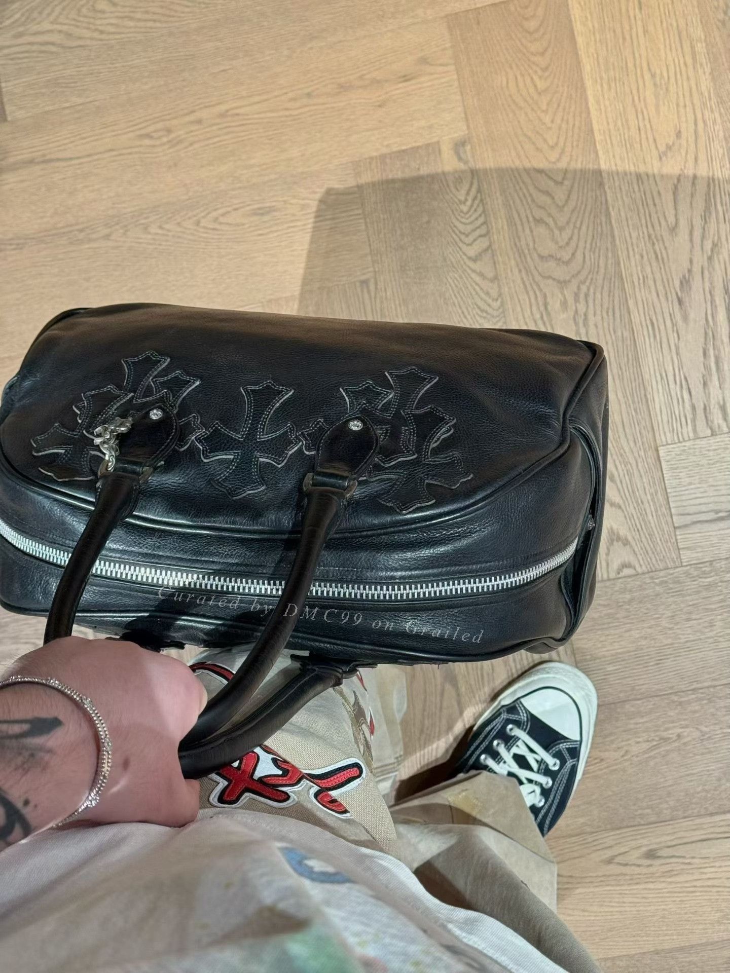 Chrome Hearts Chrome Hearts Large Bowling Travel Bag Size ONE SIZE - 6 Thumbnail