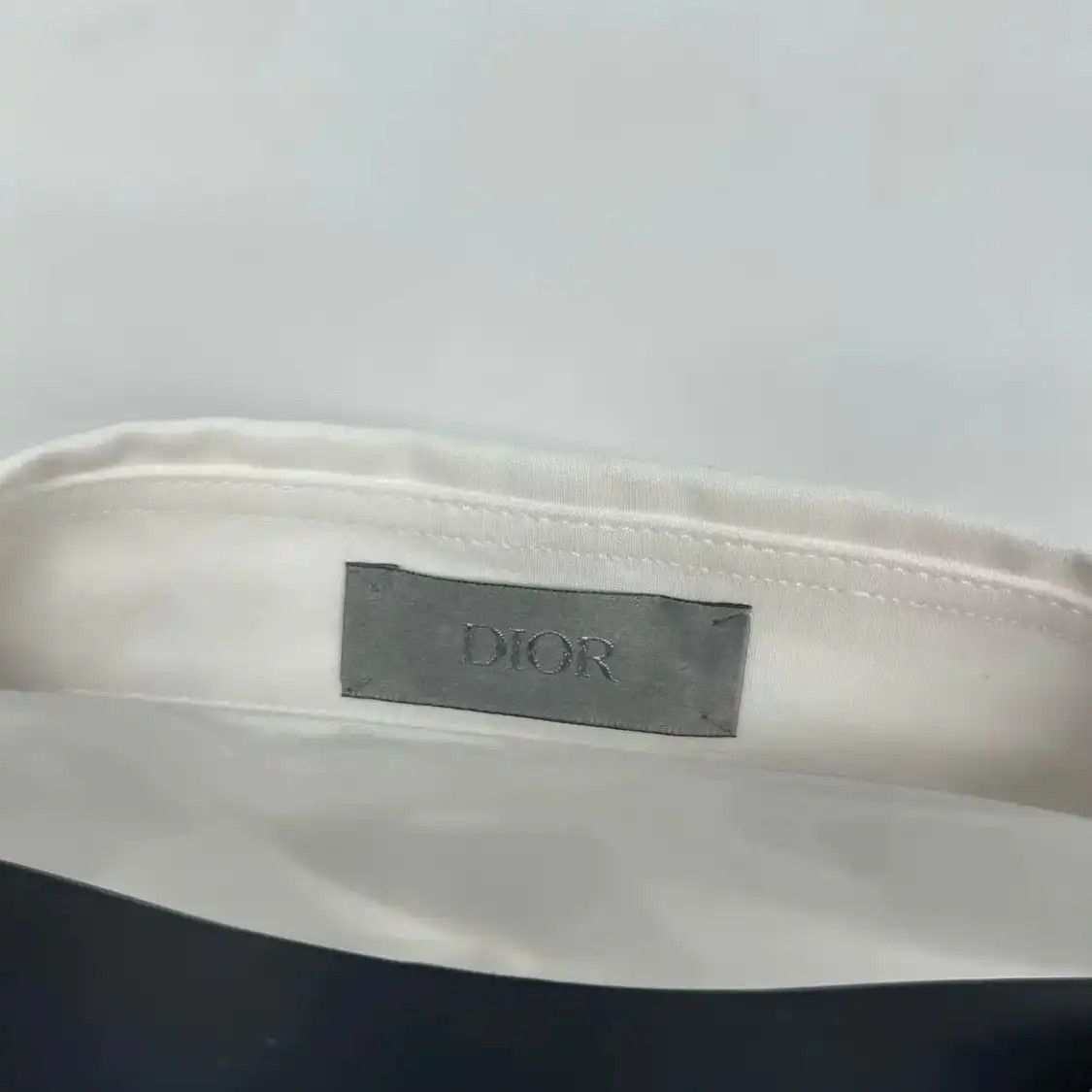 Dior DIOR L white cotton Women's shirt Size L / US 10 / IT 46 - 4 Thumbnail
