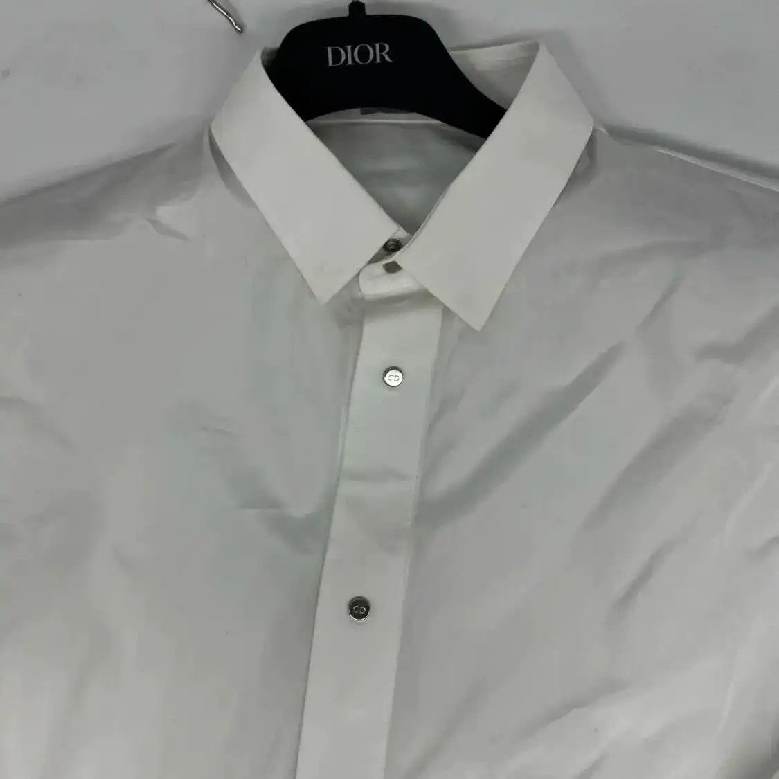 Dior DIOR L white cotton Women's shirt Size L / US 10 / IT 46 - 3 Thumbnail