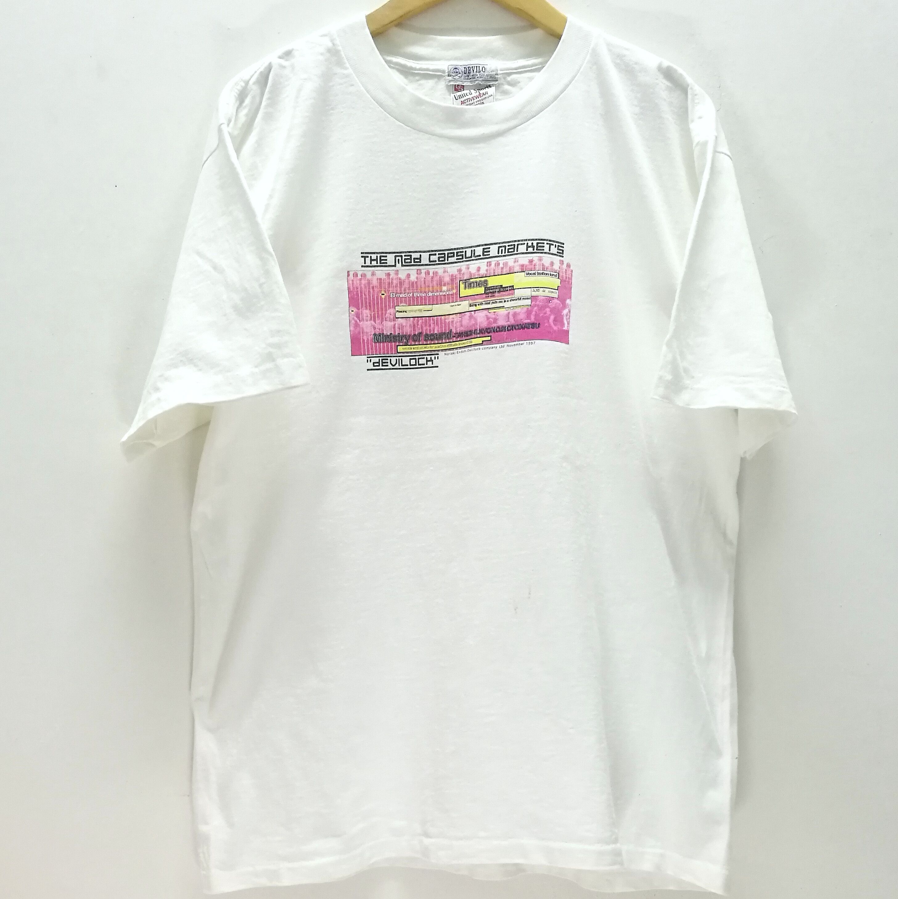 DEVILLOCK Tシャツ THE MAD CAPSULE MARKETS｜ヴィンテージ 90S THE