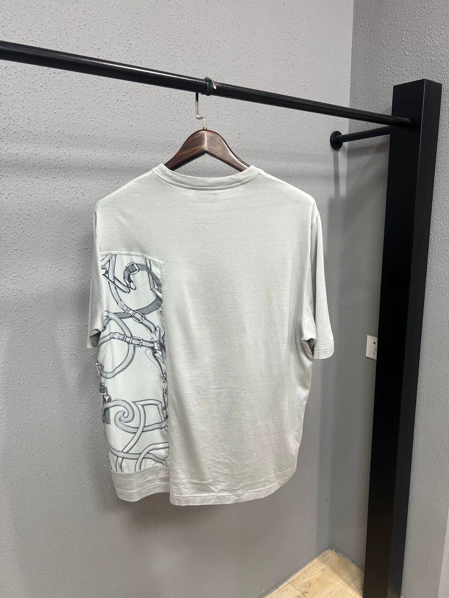 Hermes Hermes New Silk Patchwork Short Sleeve Size US L / EU 52-54 / 3 - 2 Thumbnail